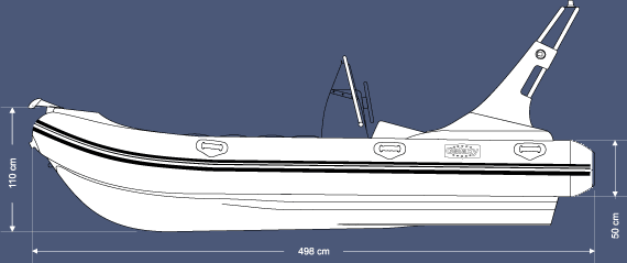 Alcyon 500 - side view